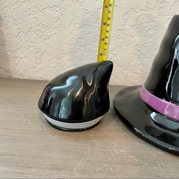 Rae Dunn MAKIN’ MAGIC HAPPEN Figural Canister, Witch Hat - Picture 9 of 10